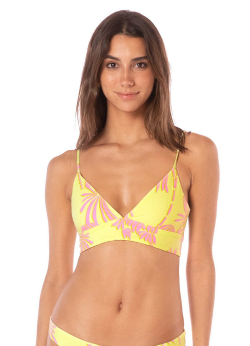 Alternative image -  Maaji Dream Palm Holly Triangle Long Line Bikini Top