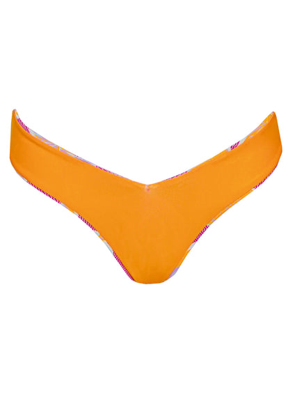 Thumbnail - Maaji Flamingo Glow Valery Regular Rise Double V Bikini Bottom - 11