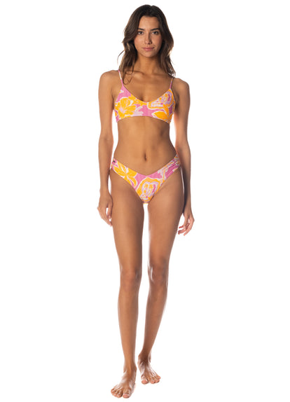 Thumbnail - Maaji Flamingo Glow Valery Regular Rise Double V Bikini Bottom - 7