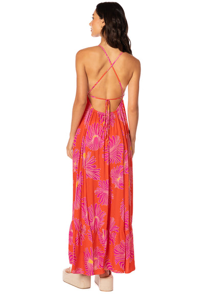 Thumbnail - Maaji Water Blossom Mathilda Long Dress  - 2