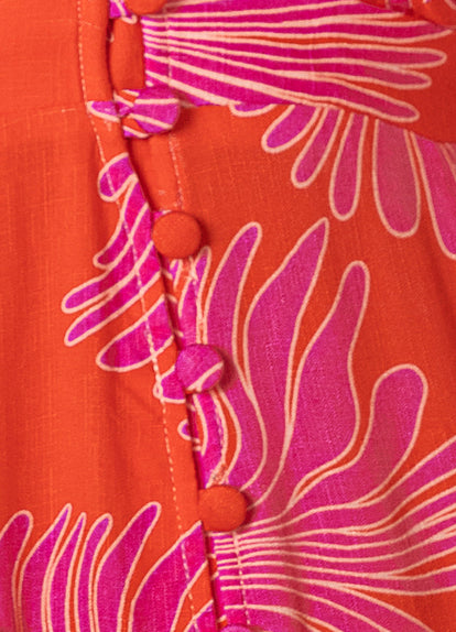 Thumbnail - Maaji Water Blossom Mathilda Long Dress  - 9