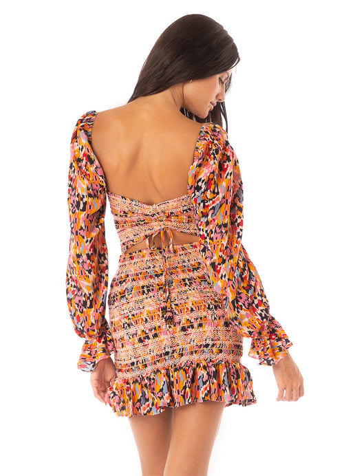 Hover image -  Foto de Prism Cat Marta Short Dress by Maaji - Vestidos - Ropa de Playa