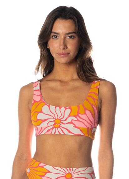  bikini top from Maaji – Dali Flowers Donna Sporty Bralette Bikini Top – Category: Apparel , Accessories Clothing Swimwear