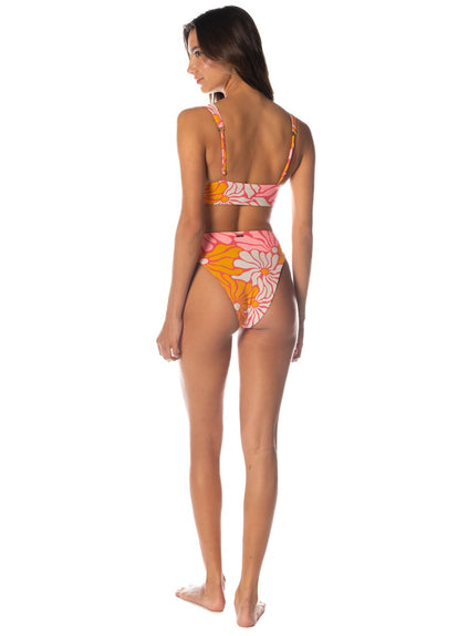 Thumbnail - bikini top from Maaji – Dali Flowers Donna Sporty Bralette Bikini Top – Category: Apparel , Accessories Clothing Swimwear - 5