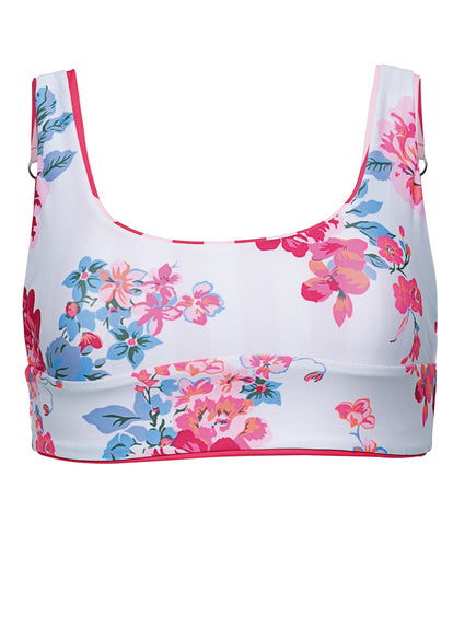  Maaji Apple Stripes Donna  Long Line Bralette Bikini Top