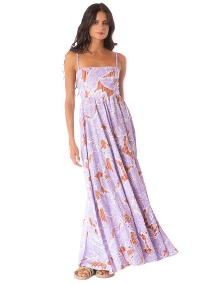  Maaji Wisteria Bloom Ela Long Dress