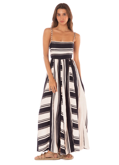  Maaji Boho Stripes Ela Long Dress