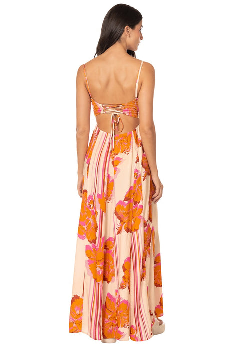 Hover image -  Foto de Molokai Bloom Ela Long Dress by Maaji - Vestidos - Ropa de Playa
