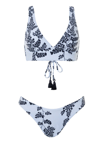  Maaji Sky Vine Odette Long Line Triangle Bikini Top