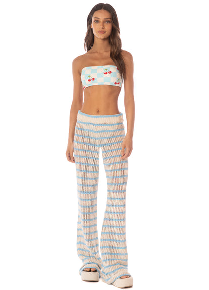  pants from Maaji – Icy Stripes Calliope  Pants – Category: Apparel , Accessories Clothing