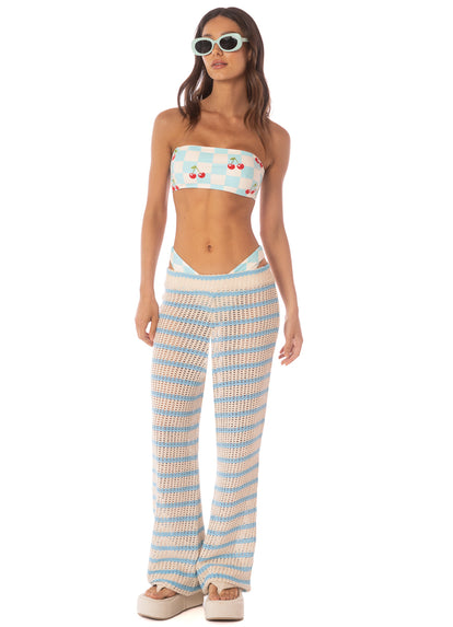  pants from Maaji – Icy Stripes Calliope  Pants – Category: Apparel , Accessories Clothing