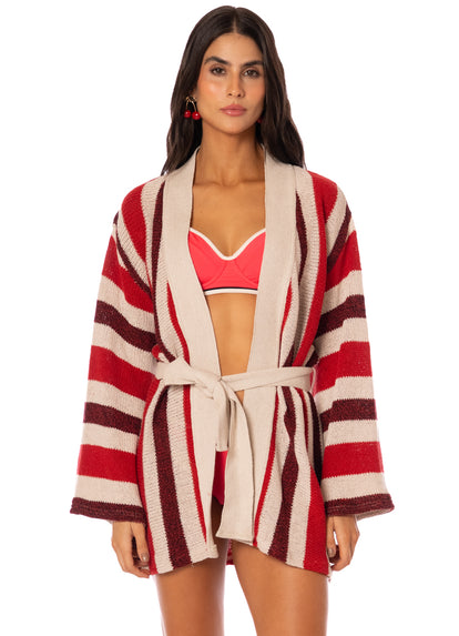 Thumbnail - Maaji Cherry Mix Jay Kimono Kimono - 5