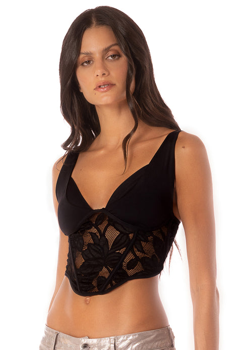 Alternative image -  crop top from Maaji – Blackjack Lumi Crop Top – Category: Apparel , Accessories Clothing