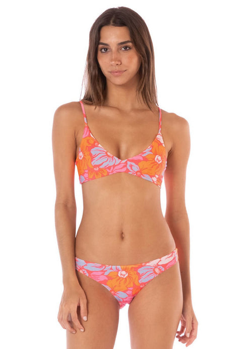 Main image -  Maaji Flower Scape Candice Classic Bralette Bikini Top