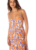 Maaji Western Orange Flower Sia Long Dress