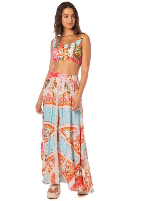 Main image -  Foto de Floral Groove Daily Beachwear Crop Top by Maaji - Faldas - Ropa de Playa