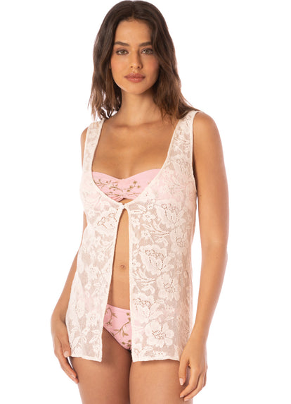  Foto de Vintage Ivory Richi Short Dress by Maaji - Ropa de Playa