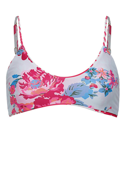  Maaji Candy Flowery Liberty  Sporty Bralette Bikini Top