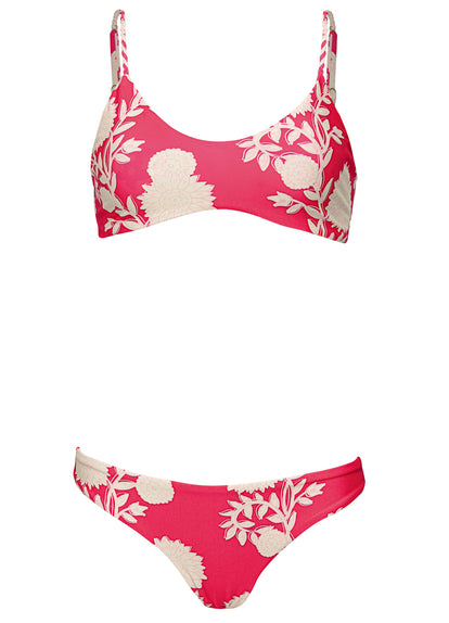 Maaji Candy Flowery Liberty  Sporty Bralette Bikini Top