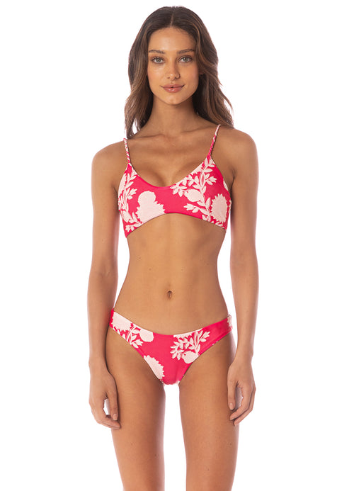 Main image -  Maaji Candy Flowery Liberty  Sporty Bralette Bikini Top