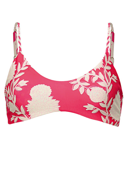  Maaji Candy Flowery Liberty  Sporty Bralette Bikini Top