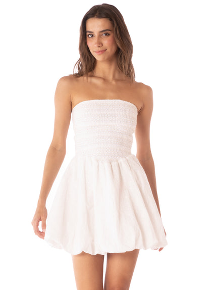 Thumbnail - dress from Maaji – Vanilla Cream Seraphina Short Dress – Category: Apparel , Accessories Clothing - 6