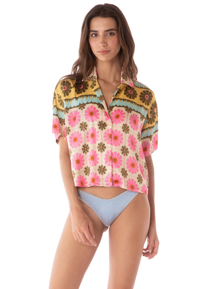  shirts from Maaji – Pastel Flourish Octavia Shirt – Category: Apparel , Accessories Clothing