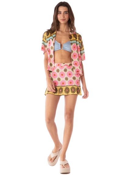  shirts from Maaji – Pastel Flourish Octavia Shirt – Category: Apparel , Accessories Clothing