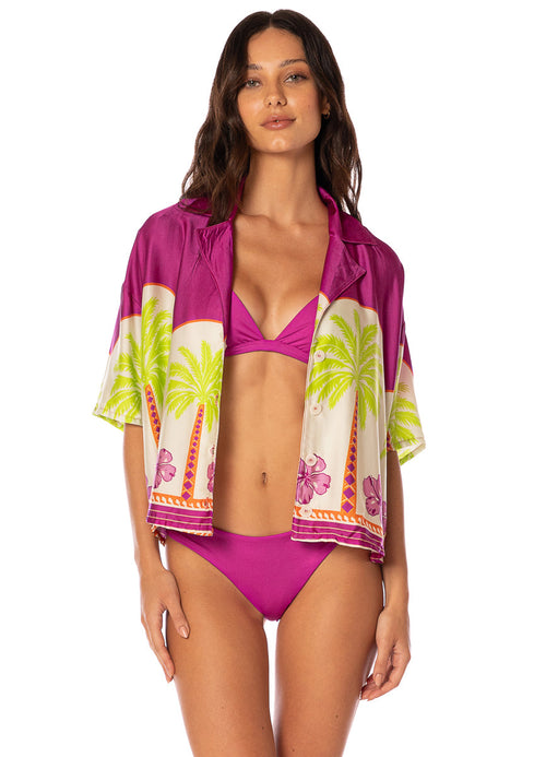 Main image -  Maaji Moroccan Palm Octavia Shirt 