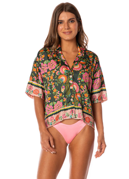  Maaji Arabesque Rose Octavia Shirt 
