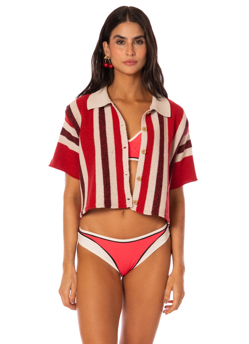 Main image -  shirts from Maaji – Cherry Mix Octavia  Shirt – Category: Apparel , Accessories Clothing