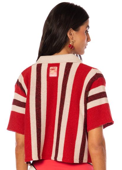 Thumbnail - shirts from Maaji – Cherry Mix Octavia  Shirt – Category: Apparel , Accessories Clothing - 4