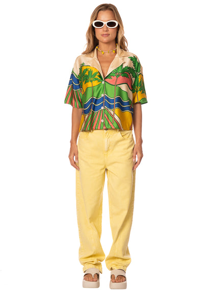  Shirt de Maaji -  Maaji Lime Dreams Octavia Shirt - Categoría: Ropa, Vestidos de baño