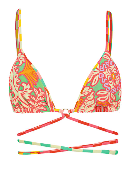  Maaji Golden Gambit Coco Sliding Triangle Bikini Top