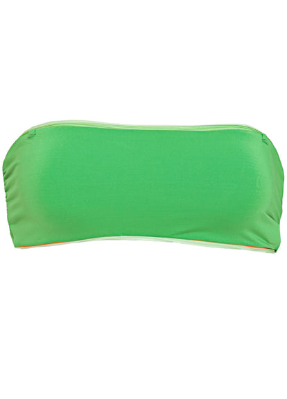  Maaji Rainbow Stripe Tiffany Strapless Bandeau Bikini Top