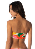 Maaji Tropical Breeze Tiffany Strapless Bandeau Bikini Top