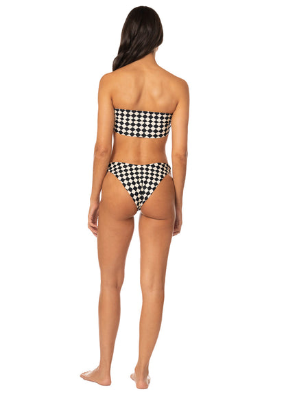  Vestidos De Baño De Maaji - Maaji Tropic Chess Tiffany Strapless Bandeau Bikini Top  - Category: Apparel, Accesories Clothing Vestidos De Baño