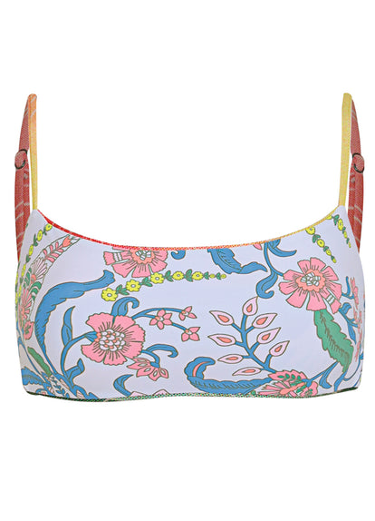  Maaji Sakura Scenery Scape Sporty Bralette Bikini Top