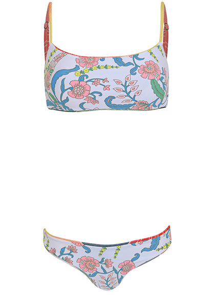  Maaji Sakura Scenery Scape Sporty Bralette Bikini Top