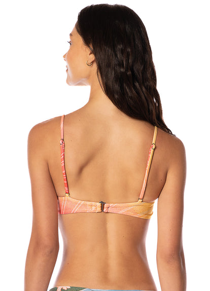  Maaji Sakura Scenery Scape Sporty Bralette Bikini Top