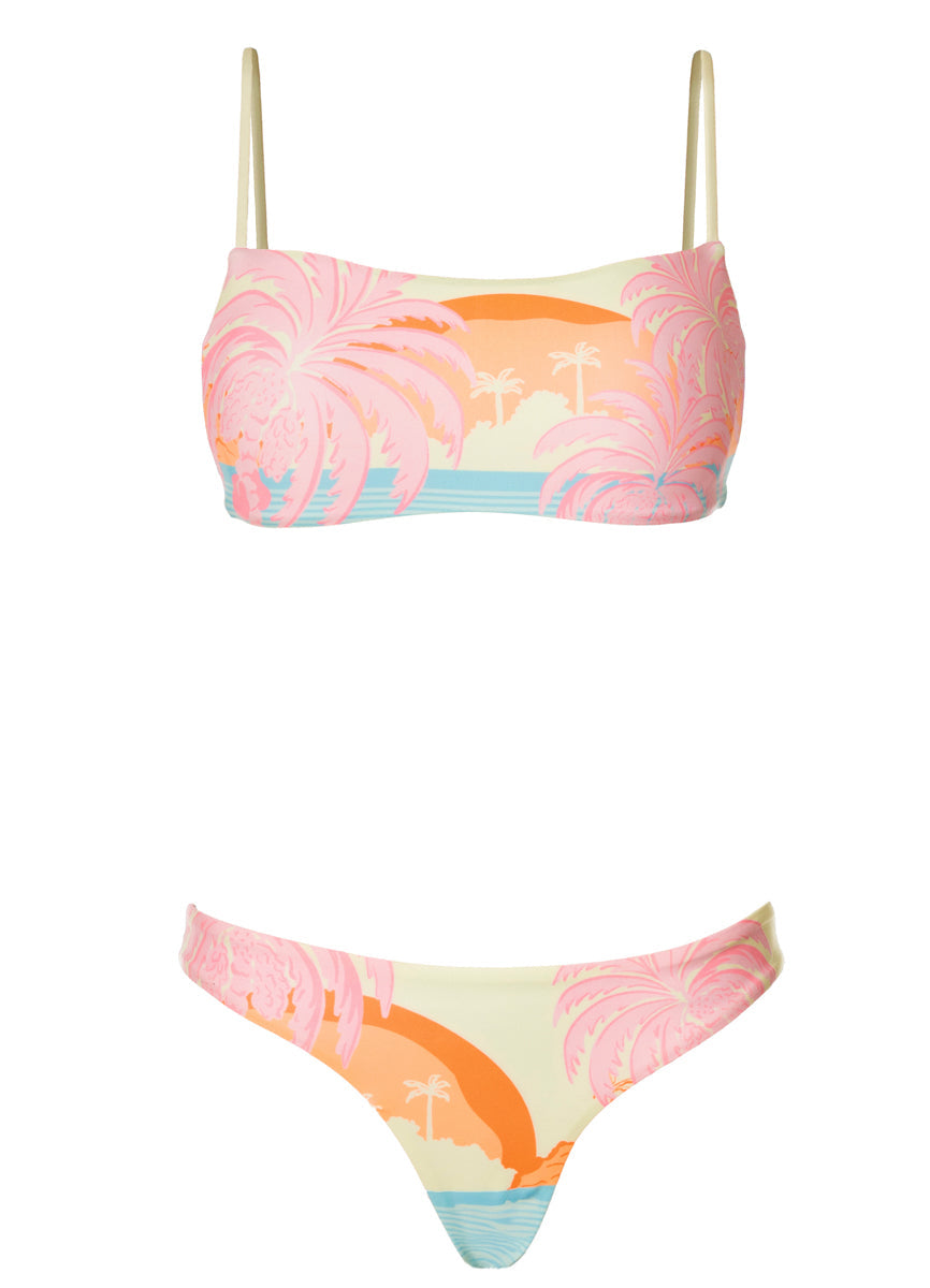 Foto de Pastel Mirage Scape Sporty Bralette Bikini Top by Maaji - Tops - Vestidos de Baño