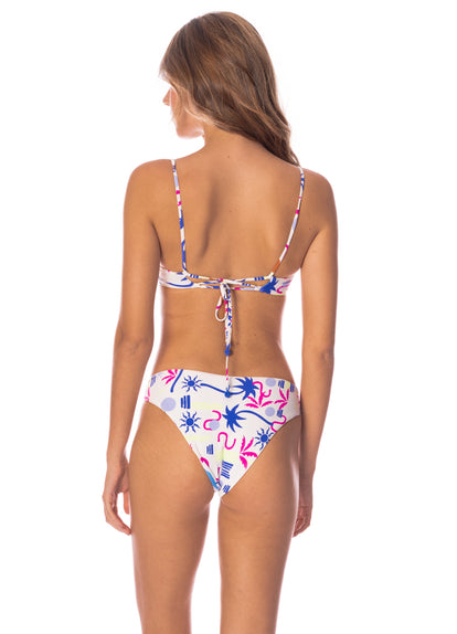  Maaji Venice Beach Kelly Loop Front Triangle Bikini Top