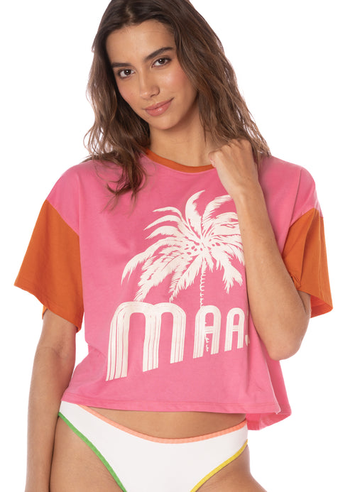 Alternative image -  shirts from Maaji – Strawberry Breeze Yeya T-Shirt – Category: Apparel , Accessories Clothing
