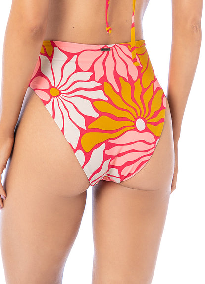Thumbnail - Maaji Dali Flowers Sully High Rise/High Leg Bikini Bottom - 5