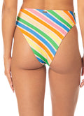 Maaji Rhythmic Lines Sully High Rise Classic  Bikini Bottom