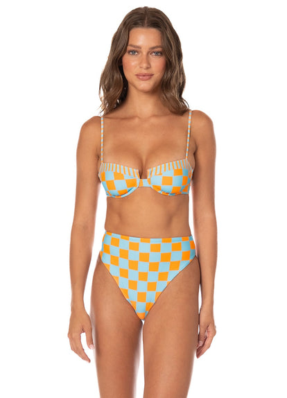 Thumbnail - Foto de Breeze Beat Sully High Rise Classic  Bikini Bottom by Maaji - Panties - Vestidos de Baño - 4