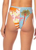Maaji Beach Static Sully High Rise Classic  Bikini Bottom