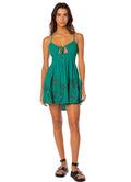 Maaji Tropical Green Parfait Short Dress