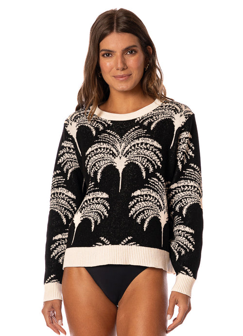 Main image -  Foto de Midnight Palm Blink Pull Over by Maaji - Buzos Y Chaquetas - Ropa de Playa