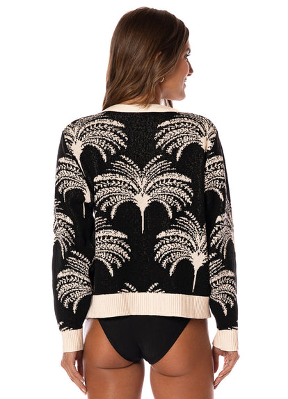 Thumbnail - Foto de Midnight Palm Blink Pull Over by Maaji - Buzos Y Chaquetas - Ropa de Playa - 2